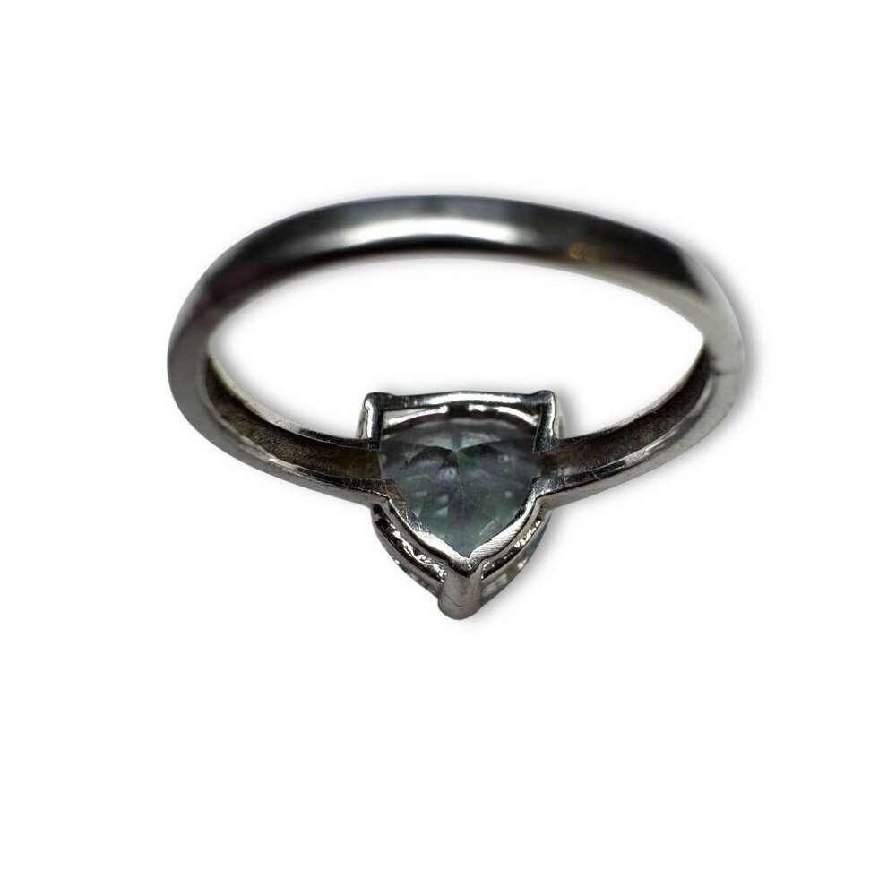 Mystic Topaz Sterling Silver Ring Size 8.25 - Picture 6 of 12